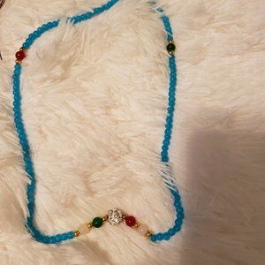 SALE ** BRAND NEW ** GORGEOUS BEADED NECKLACE W/ SWAROVSKI CRYSTAL